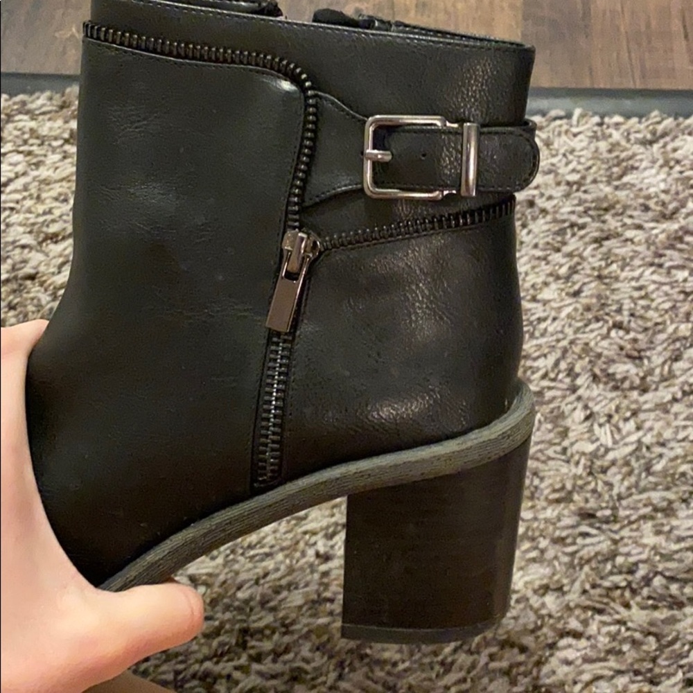 Black booties